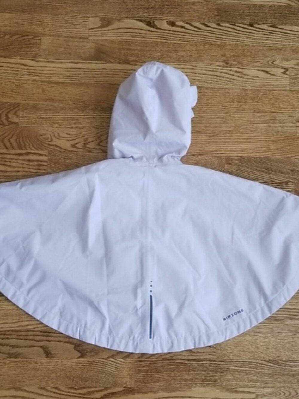 (2T) Ripzone Toddler Girl's Pastel Lightweight Hooded Poncho Jacket (Copy)